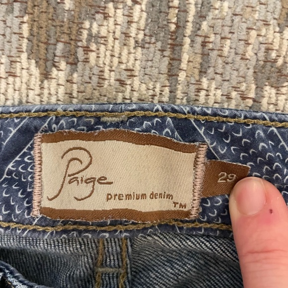 Paige bootcut jeans Sz 29/31 - Picture 2 of 4